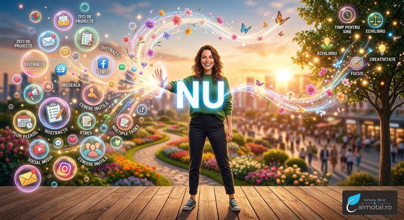 invata sa spui nu