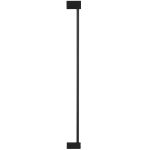 Poarta de siguranta Safety Gate pentru scari, ajustabila, din lemn cu structura otel, 82-89cm, negru maro - imagine 10