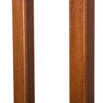 Poarta de siguranta Safety Gate pentru scari, ajustabila 90-96 cm, din otel si lemn, negru maro - imagine 2