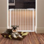 Poarta de siguranta Safety Gate pentru scari, ajustabila 76-85 cm, din otel, alba