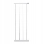 Poarta de siguranta Safety Gate pentru scari, ajustabila 111-120 cm, din otel, alba