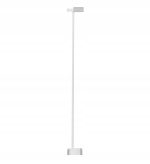 Poarta de siguranta Safety Gate pentru scari, ajustabila 111-120 cm, din otel, alba - imagine 2