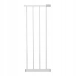 Poarta de siguranta Safety Gate pentru scari, ajustabila 118-127 cm, din otel, alba - imagine 3