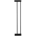 Poarta de siguranta Safety Gate pentru scari, ajustabila, din lemn cu structura otel, 89-96cm, negru maro - imagine 6